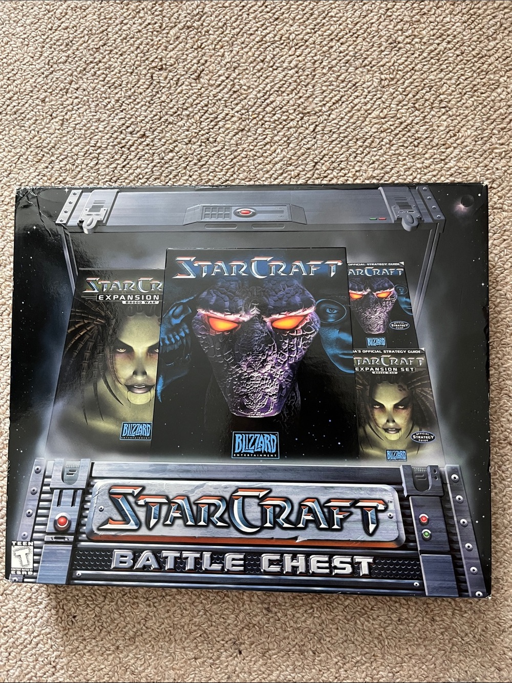 StarCraft Battle Chest Collector's Edition - Black & Metallic Box